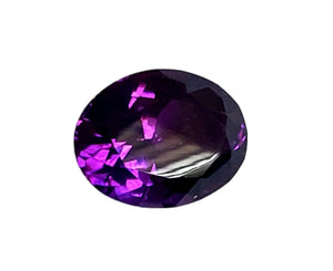 Amethyst - 5.50 carats oval shape , Unheated. #DA30064