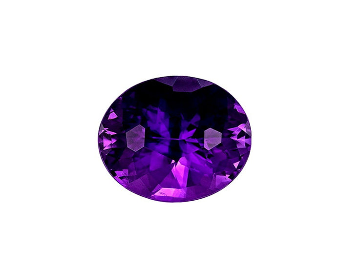 Amethyst - 6.38 carats oval shape, Unheated. #DA30036