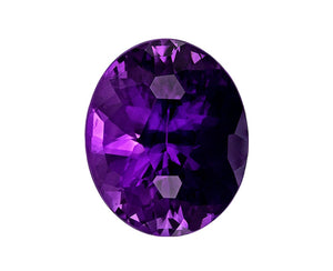 Amethyst - 7.98 carats Oval shape, Unheated. #DA30034