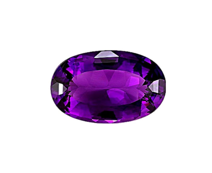 Amethyst - 6.50 carats oval shape , Unheated. #DA30033