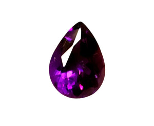 Amethyst - 5.11 carats pear shape, Unheated. #DA30039