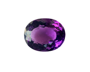 Amethyst - 26.93 carats oval shape, Unheated. #DA05
