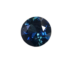 Blue Sapphire - 1.18 carats,  Round shape, unheated. #DS3000010A