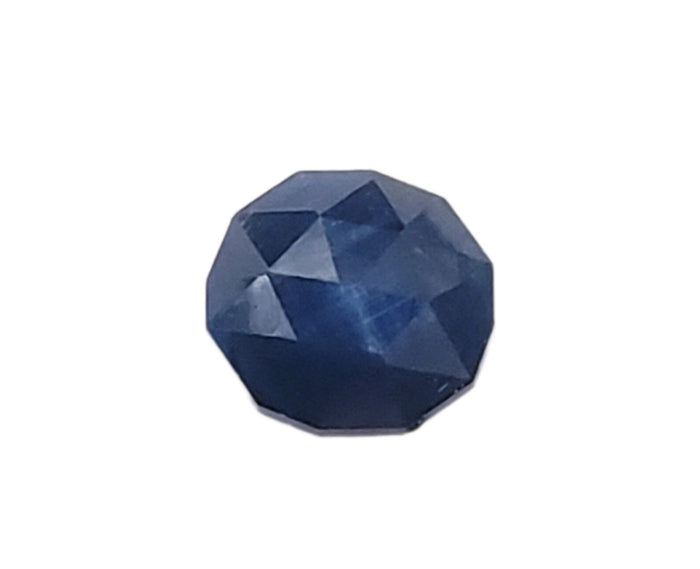 Blue Sapphire - 0.76 carats, Round shape, unheated. #DS300007A
