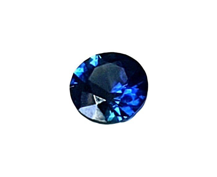 Blue Sapphire - 1.09 carats,  Round shape, unheated. #DS3000010B
