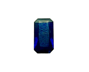 Blue Sapphire - 2.16 carats,royal blue Emerald cut shape, unheated. #DS300001A