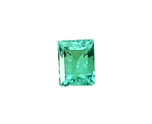 Emerald Gemstone - 0.54 carats, Emerald cut. Untreated. #DE100016B
