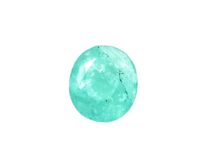 Emerald Gemstone - 8.59 carats, Oval shape. Untreated. #DE100037