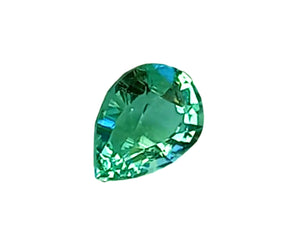Emerald Gemstone - 0.75 carats, Oval shape. Untreated. #DE100016A