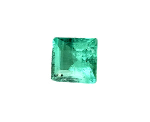 Emerald Gemstone - 1.22 carats, Emerald square cut. Untreated. #DE100003