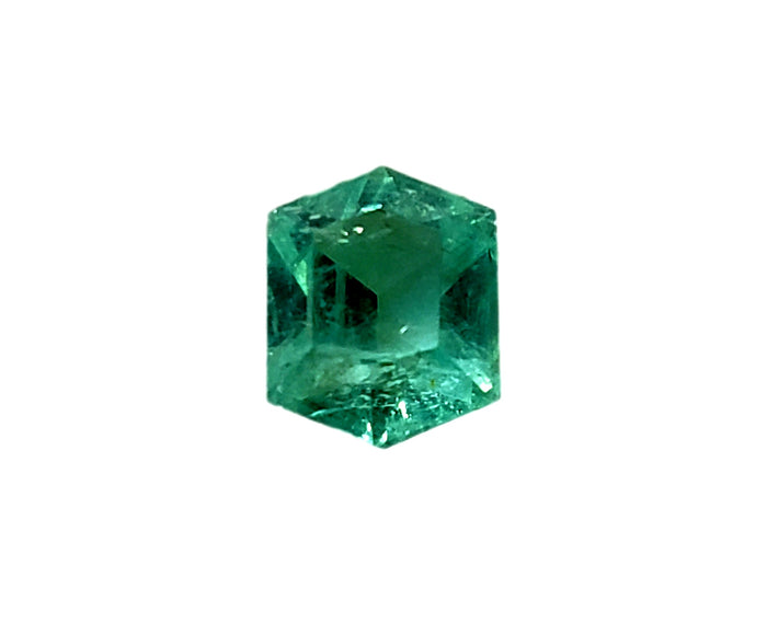 Emerald Gemstone - 1.67 carats, Cushion shape. Untreated. #DE100007