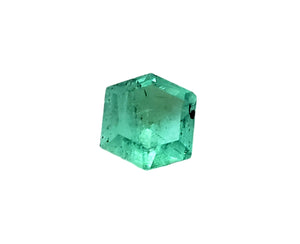 Emerald Gemstone - 1.37 carats, Cushion shape. Untreated. #DE100009