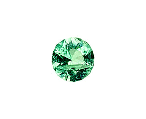 Emerald Gemstone -0.98 carats, Round Shape. Untreated. #DE100024