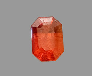 Spessartite Garnet - 2.17 carats, Emerald cut. Unheated. #DG600005A