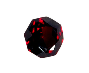 Red Garnet spessartite - 2.89 carats. Hexagon Shape Unheated, # DG600055B