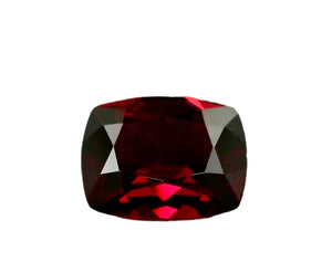 Red Garnet spessartite - 8.03 carats. cushion Shape. Unheated. #DG600070A