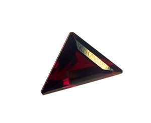 Red Garnet spessartite - 4.21 carats. Trillion cut. Unheated. #DG600074A
