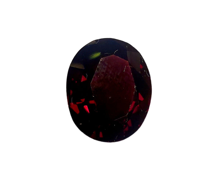 Red Garnet spessartite - 10.6 carats oval shape. Unheated. #DG600071