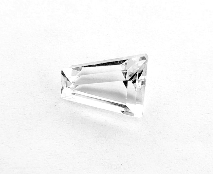 Goshenite - 8.24 carats natural beryl, fancy shape; Unheated. #DT20044B