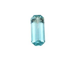 Aquamarine Gem - 3.10  carats, emerald cut, Unheated. #DA200001