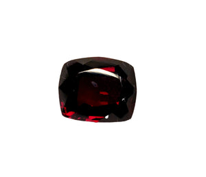 Red Garnet spessartite - 4.31 carats. cushion Shape. Unheated, # DG600070B